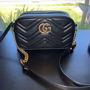 Gucci marmont mini camera bag Authentic